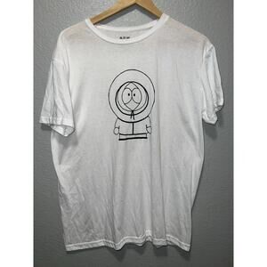 Vintage brand Bum South ParkKenny Shirt Adult Size Large White